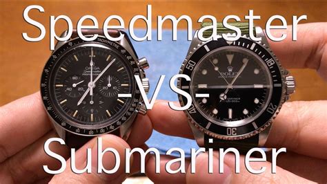 is it worth getting a rolex or omega|rolex submariner vs omega speedmaster.